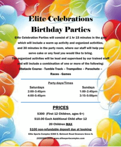 Birthday Parties